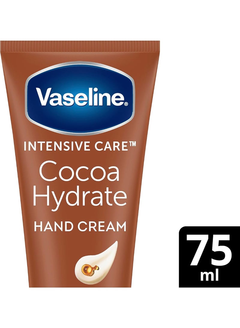 Vaseline Intensive Care Cocoa Hydrate moisturiser with ultra-hydrating lipids and shea butter Hand Cream for dry hands 75 ml - Image 2